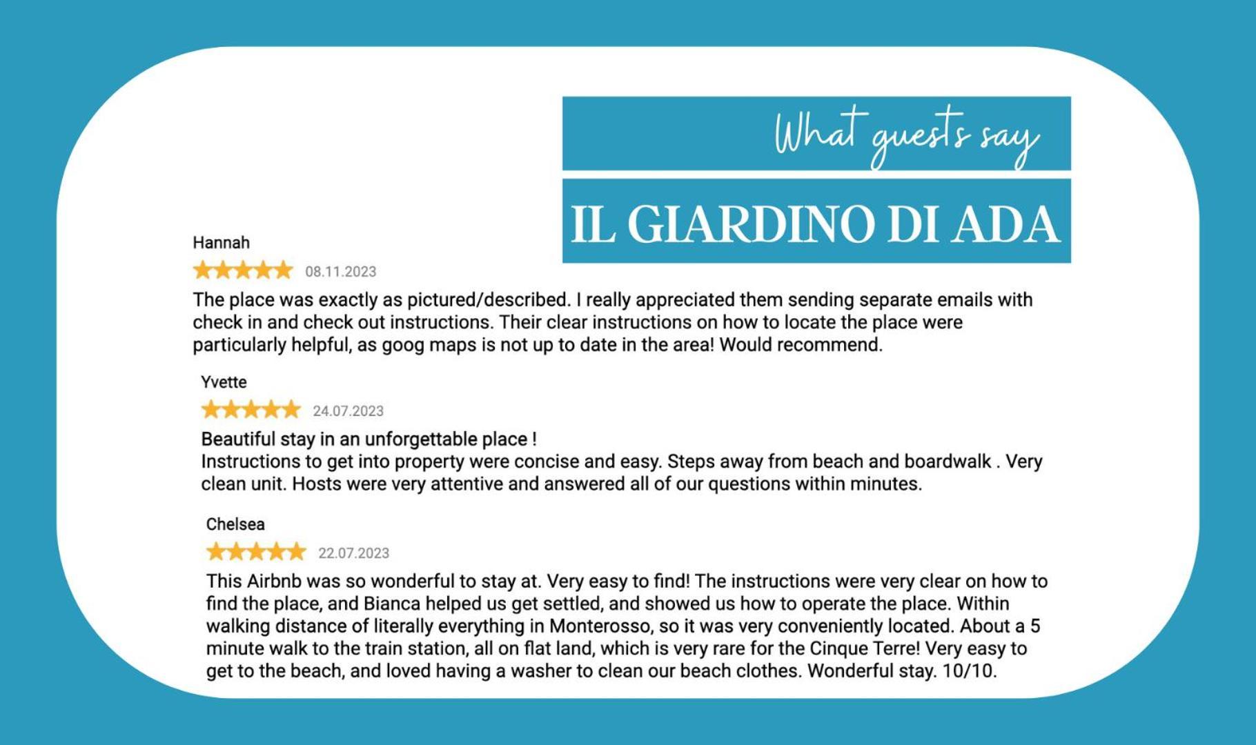 Il Giardino Di Ada Ground Floor Studio With Ac And Patio Monterosso al Mare Extérieur photo